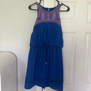 Women’s royal blue dress, size small